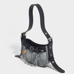 image-Sweet Cool Hot Girl Denim Underarm Bag