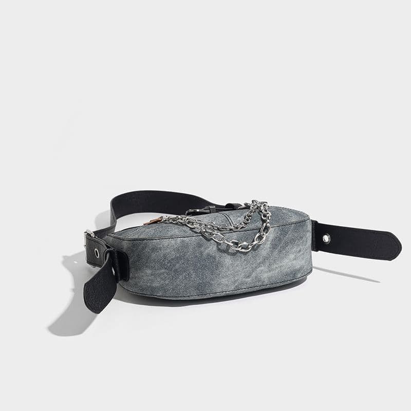 image-Sweet Cool Hot Girl Denim Underarm Bag