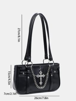 image-Women's Fashion Cross Chain Bag
