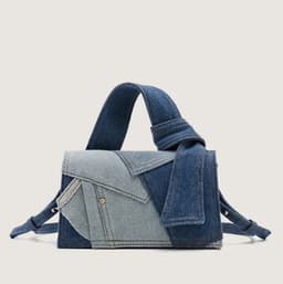image-All-matching Jeans Stitching Crossbody Bag For Women