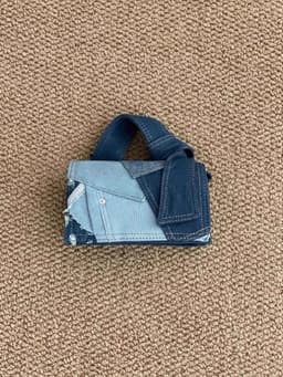 image-All-matching Jeans Stitching Crossbody Bag For Women