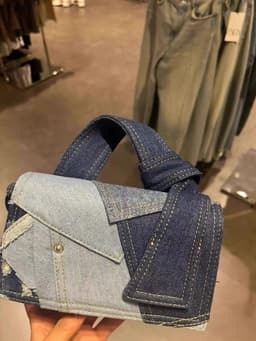 image-All-matching Jeans Stitching Crossbody Bag For Women