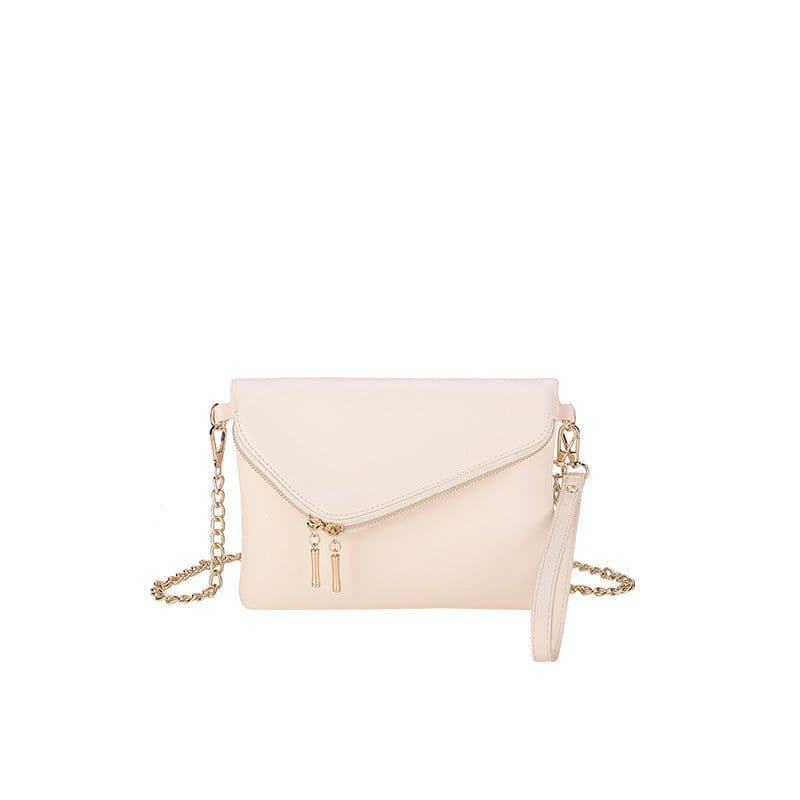 image-Chain One Shoulder Zipper New Bag For Women