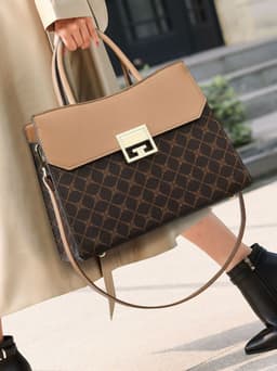 image-Fashion Portable New Retro Women Bag