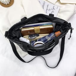 image-Diamond Embroidery Thread New Fashion Big Women's Tote Bag