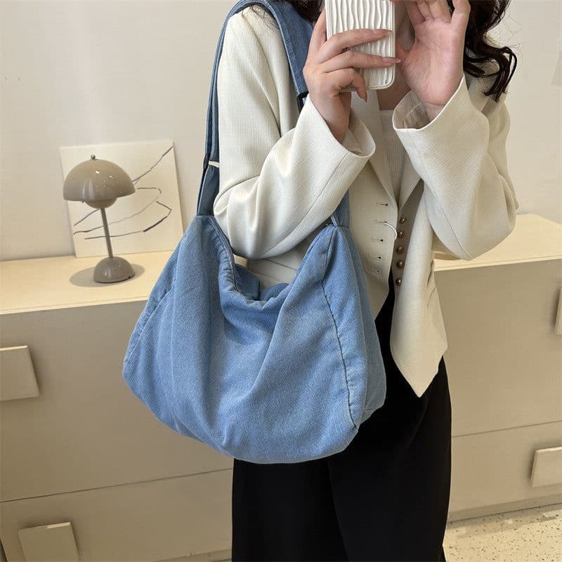 image-New Summer Fashion Large Capacity Totes Fashion Simple Shoulder Bag For Women