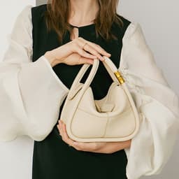 image-New One-shoulder Elegant Handbag For Women First Layer Cowhide Bag All-matching Women