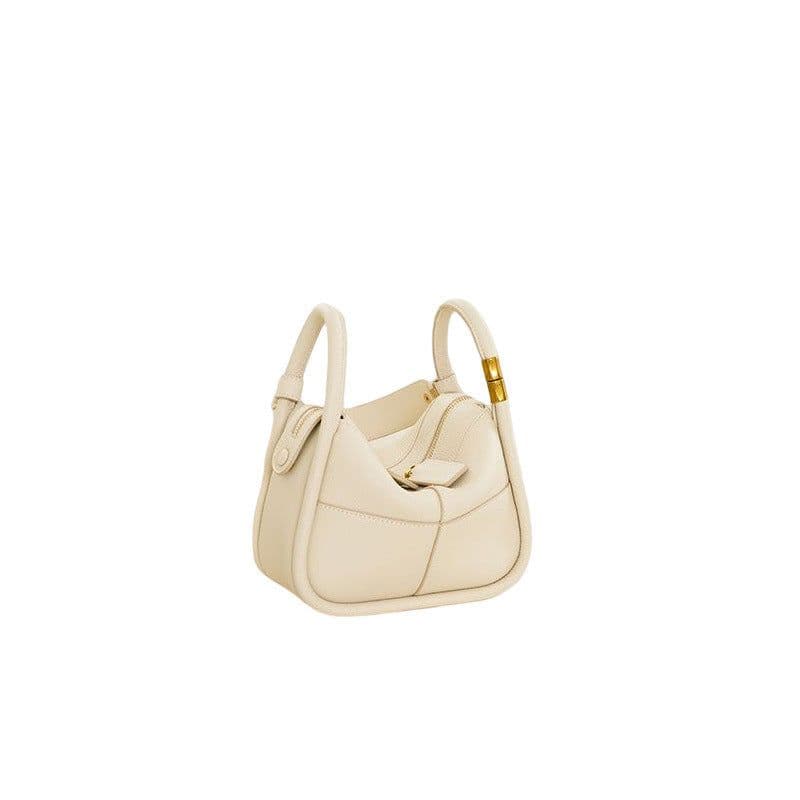 image-New One-shoulder Elegant Handbag For Women First Layer Cowhide Bag All-matching Women