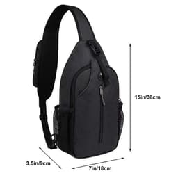 image-Fashion Men's And Women's Household Lightweight Shoulder Bag