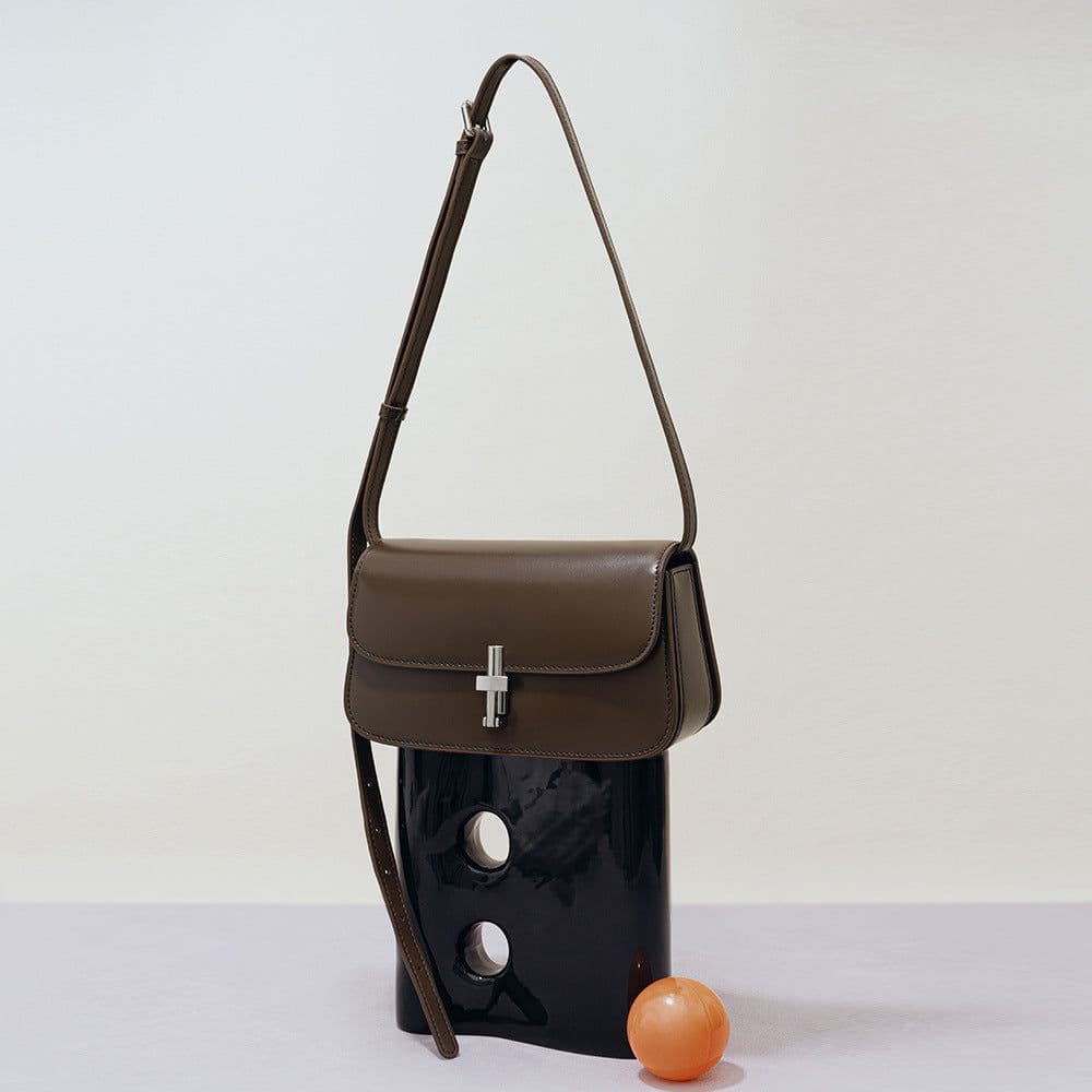 image-All-matching Genuine Leather Crossbody Bag For Women