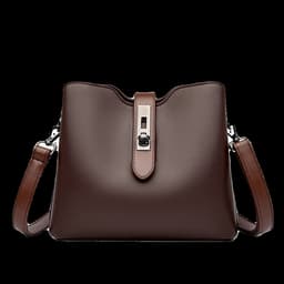 image-New Fashion All-matching Soft Leather Mother Bag