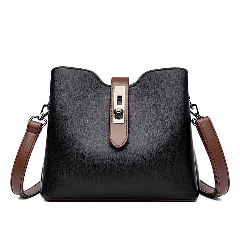 image-New Fashion All-matching Soft Leather Mother Bag