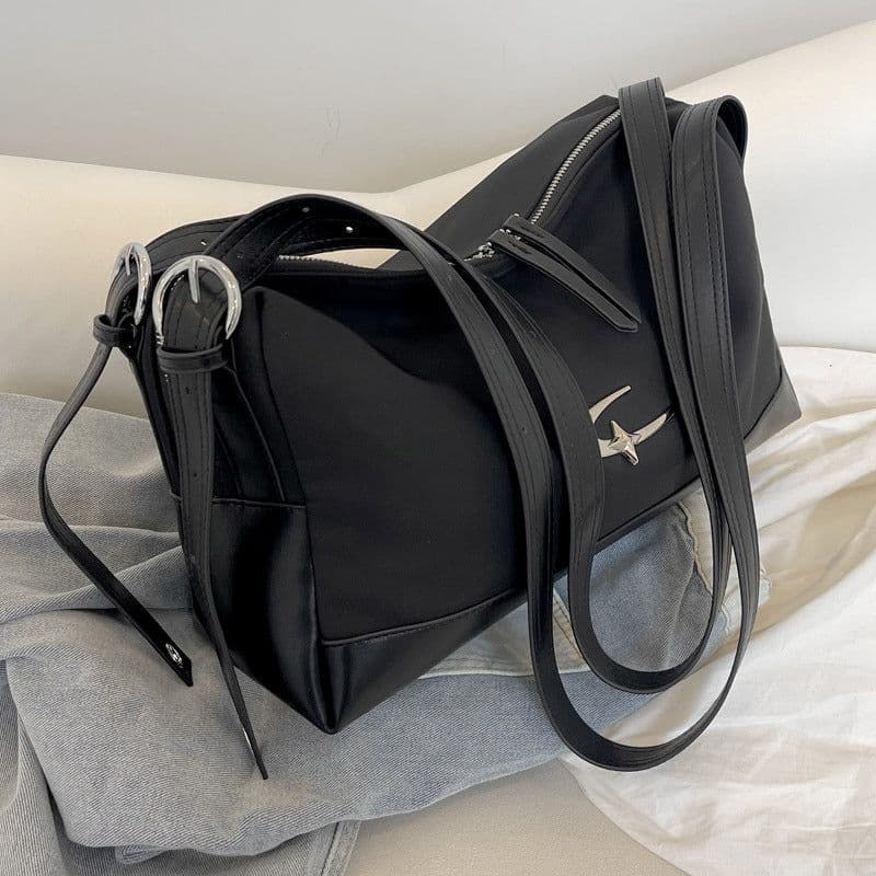 image-Senior Sentong Qin Shoulder Popular All-matching Casual Tote Bag