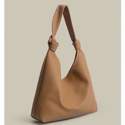 image-Soft Leather Tote Big Bag Fashion Simple Shoulder Bag