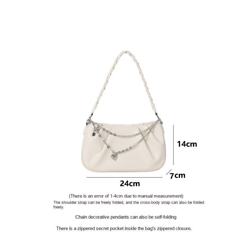 image-Women's Commute Minimalist Versatile Handheld New Niche Fang Yun Bag