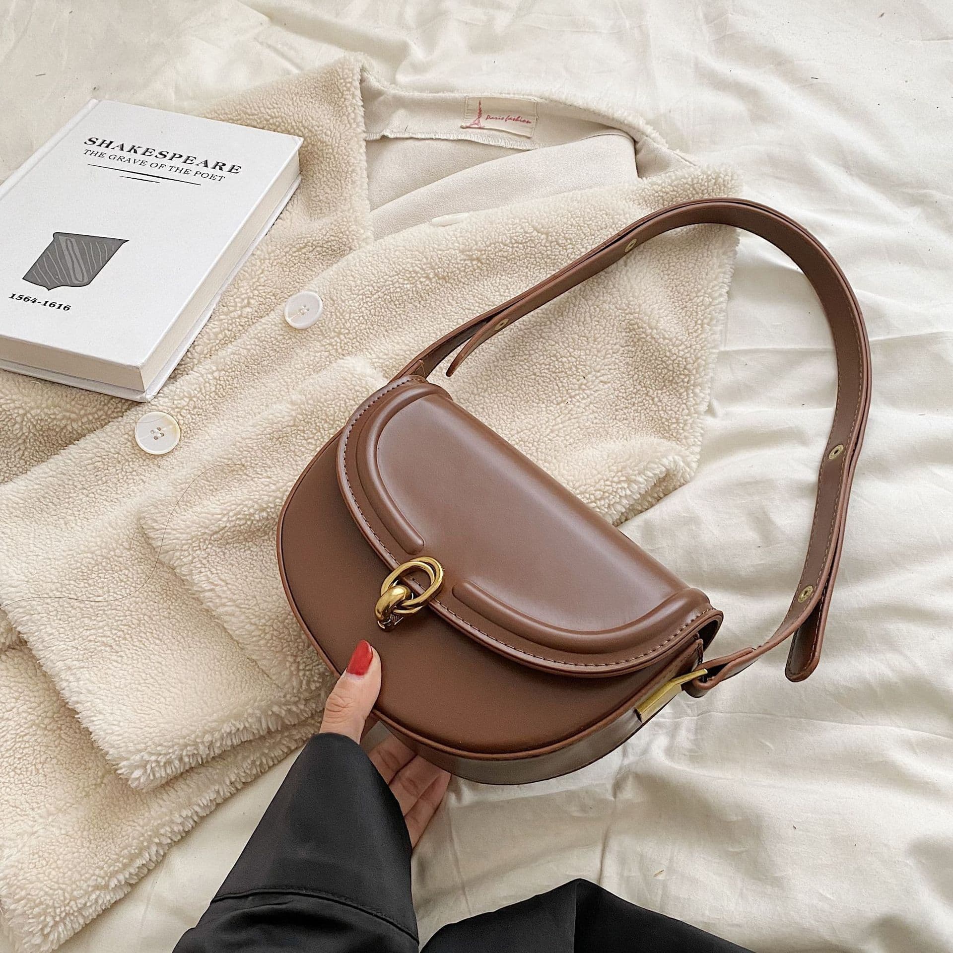 image-Retro Women's Bag Fashion All-match Shoulder