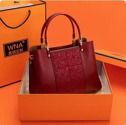 image-Embroidered Handbag Women's National Style Mother Bag
