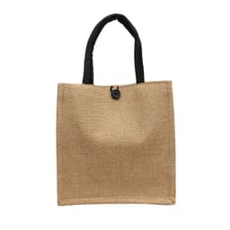 image-Canvas Bag Female Capacity Linen Handbag