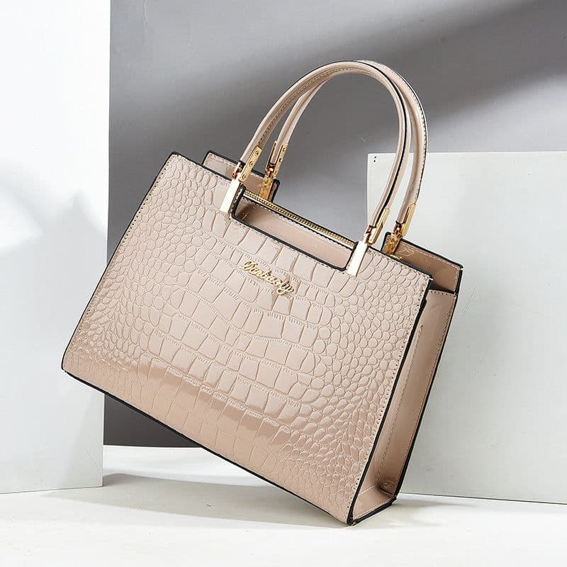 image-Women's Fashion Patent Leather Shoulder Bag
