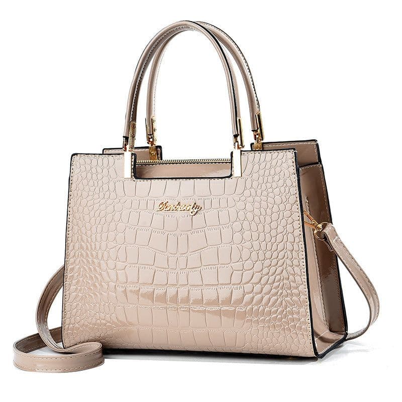 image-Women's Fashion Patent Leather Shoulder Bag