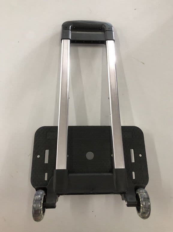 image-Large Capacity Trolley Travel Bag, Portable Folding Fitness Bag