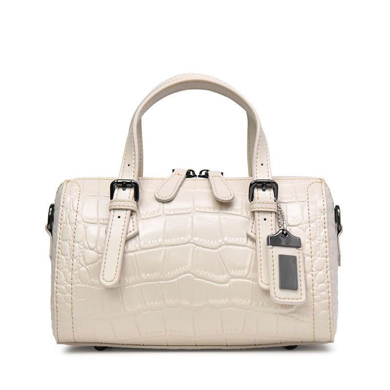 image-Women's Fashion Crocodile Pattern Leather Crossbody Handbag