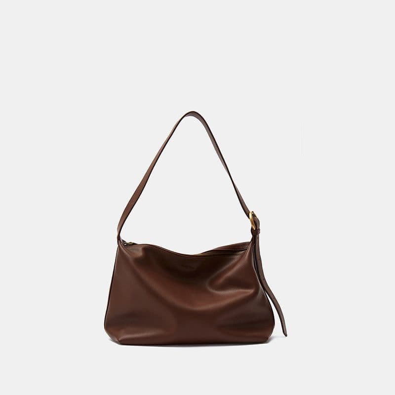 image-Women's Spring Genuine Leather Large-capacity Crossbody Bag