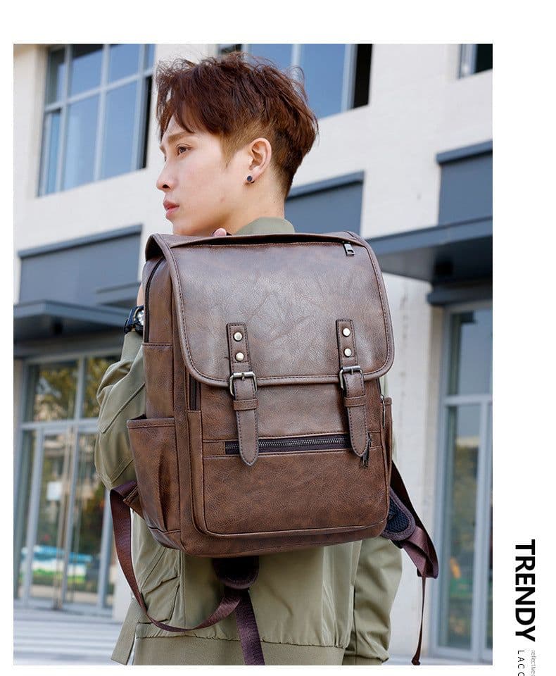 image-Backpack Men's Sports Youth Schoolbag
