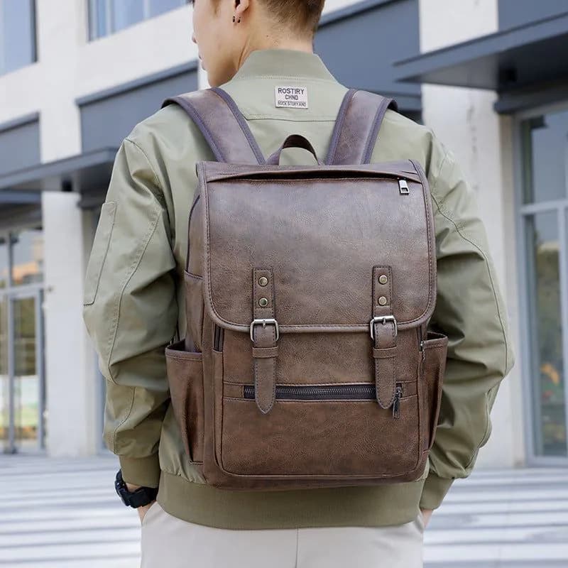 image-Backpack Men's Sports Youth Schoolbag