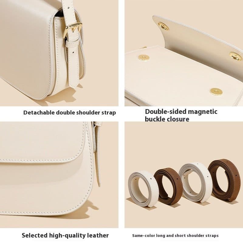 image-Genuine Leather Women's All-match High-grade Shoulder Bag