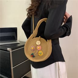 image-Hand-woven Bag Women's Fashion Straw