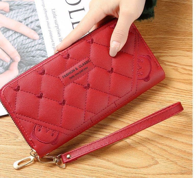 image-Women's Wallet Long Fashion Single Zipper