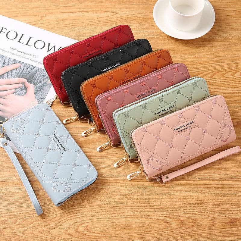 image-Women's Wallet Long Fashion Single Zipper