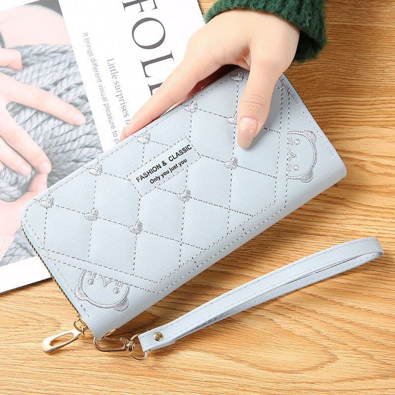image-Women's Wallet Long Fashion Single Zipper
