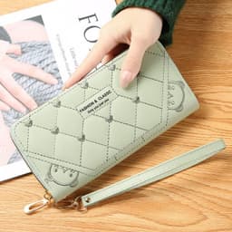 image-Women's Wallet Long Fashion Single Zipper