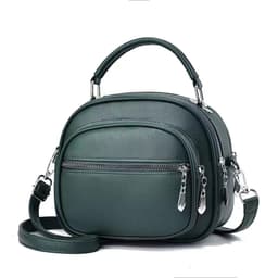 image-Multi-layer Messenger Bag Women's Simple Large Capacity