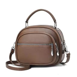 image-Multi-layer Messenger Bag Women's Simple Large Capacity