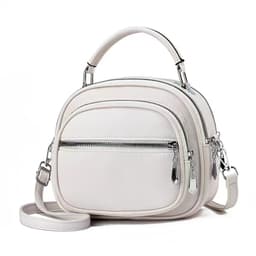 image-Multi-layer Messenger Bag Women's Simple Large Capacity