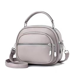 image-Multi-layer Messenger Bag Women's Simple Large Capacity