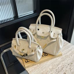 image-Retro Fashion Portable Large Capacity Bag Ladies