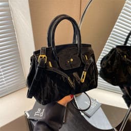 image-Retro Fashion Portable Large Capacity Bag Ladies