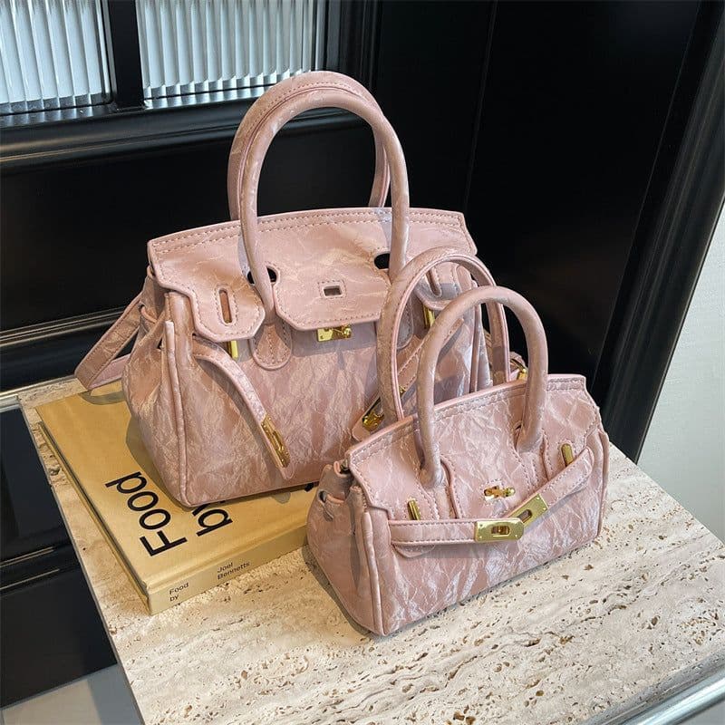 image-Retro Fashion Portable Large Capacity Bag Ladies