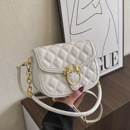 image-Diamond Embroidery Thread Niche Women's Cross-body Bag