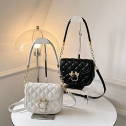image-Diamond Embroidery Thread Niche Women's Cross-body Bag