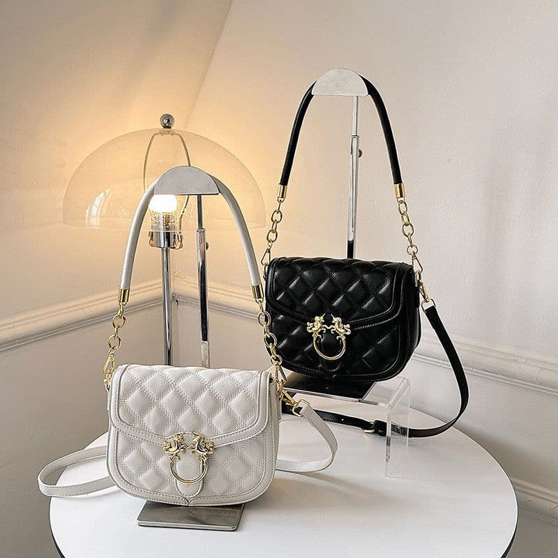 image-Diamond Embroidery Thread Niche Women's Cross-body Bag