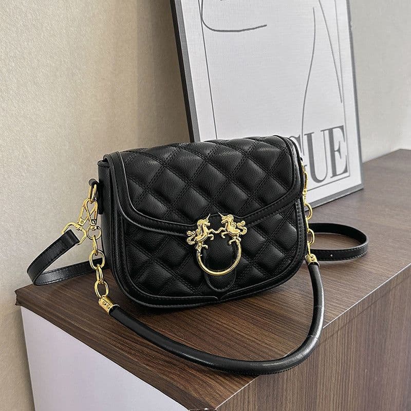 image-Diamond Embroidery Thread Niche Women's Cross-body Bag