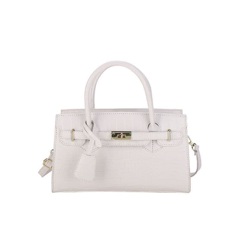 image-Fashion Crocodile Pattern Kelly Women's Handbag