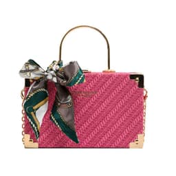 image-Silk Scarf Portable Small Square Bag Fashion Twill