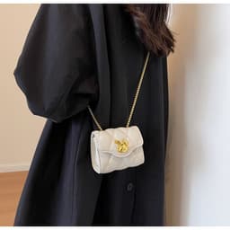 image-Women's Fashion Diamond Chain Small Square Bag