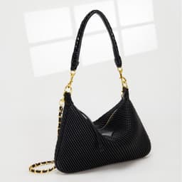 image-Creative Weaving Leather One-shoulder Crossbody Bag